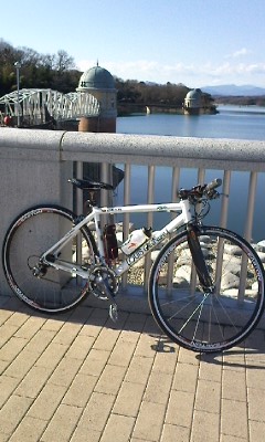多摩湖自転車道！