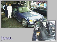 3シリーズ(BMW)にレカロシートの装着・１９９８年６月の事でした。