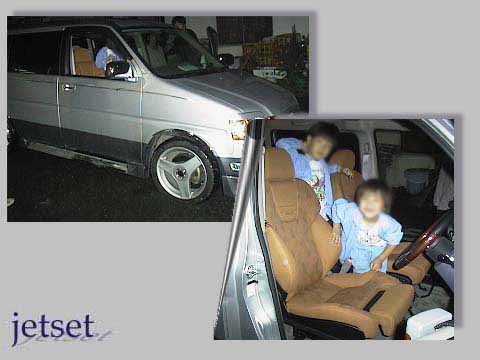 HONDA（ステップワゴン)にレカロST-DCシートの装着でした。1998年6月の事でした。