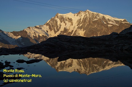 TMR: 輝くモンテ・ローザ　モンテ・モロ峠を越えてスイスへ