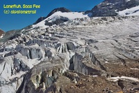 TMR: スイス・サ－ス・フェーの展望台巡り（３）　レンクフルーで氷河鑑賞