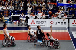 車いすバスケットボール男子日本代表国際強化試合・日本代表対ドイツ代表戦