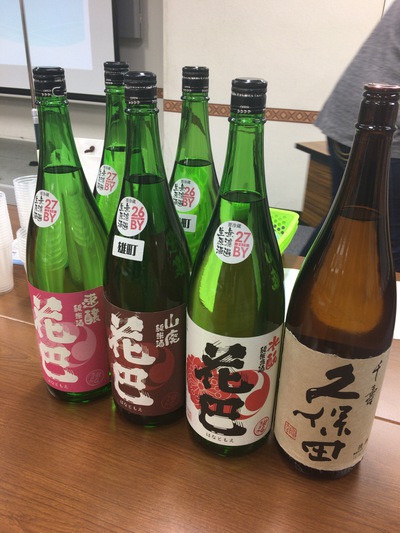 2016年11月5日(土)　美味い日本酒は美味い