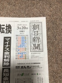 2024年3月20日朝日新聞朝刊に顔写真が掲載されました