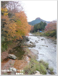 多摩地区の紅葉：秋川渓谷2010