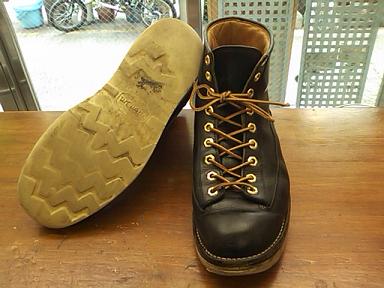 マウンテンブーツ ソール張替 vibram#100