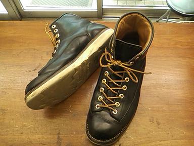 マウンテンブーツ ソール張替 vibram#100