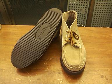 ラッセルモカシン vibram#2021 ソール張替