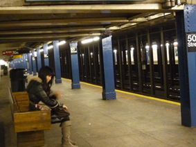 ニューヨークの地下鉄