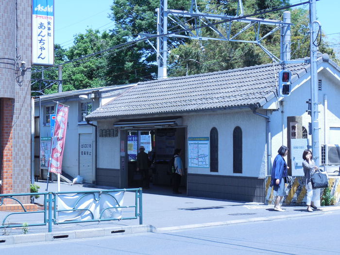 青梅街道駅と青梅街道