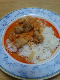 体を温める、タイカレー？？