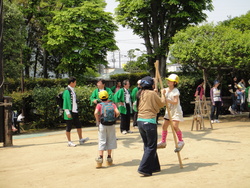 福島と小平の子どもたち☆プレーパークで思いっきり遊ぼう！