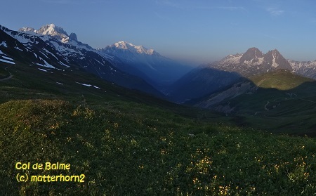 TMB: ついにシャモニ谷に戻ってきた　スイスとフランス国境のバルム峠