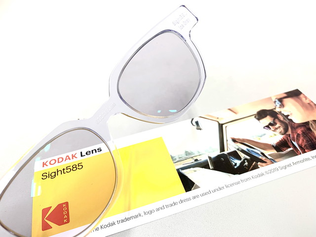 Kodakハイコントラストカラーレンズ『Sight 585』の“Ice Gray”