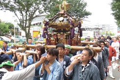 道生神社 例大祭 本祭り
