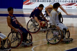 第46回日本車いすバスケットボール選手権大会 @武蔵野の森総合スポーツプラザ