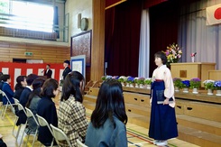 飛田給小学校 卒業式