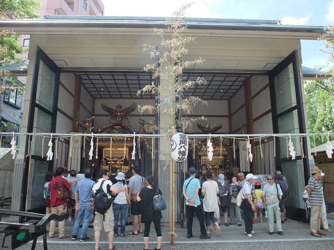 2014.8.15～8.17 富岡八幡宮の祭りと、日本地図を作成した伊能忠敬